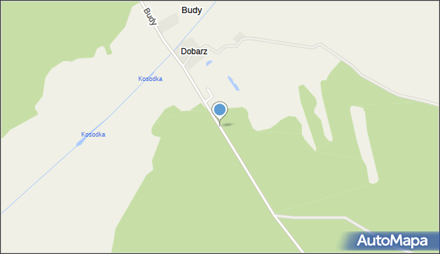 Dobarz gmina Trzcianne, Dobarz, mapa Dobarz gmina Trzcianne