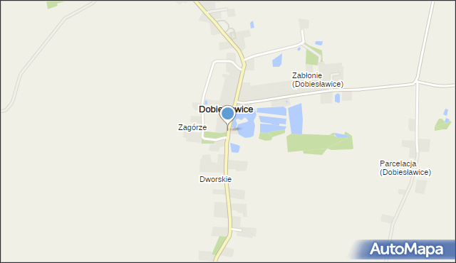 Dobiesławice gmina Bejsce, Dobiesławice, mapa Dobiesławice gmina Bejsce