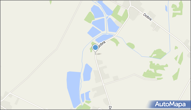 Dobra gmina Dobroszyce, Dobra, mapa Dobra gmina Dobroszyce