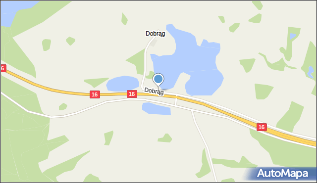 Dobrąg, Dobrąg, mapa Dobrąg