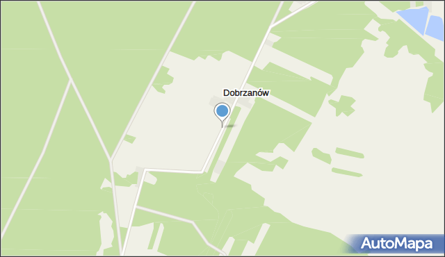 Dobrzanów, Dobrzanów, mapa Dobrzanów