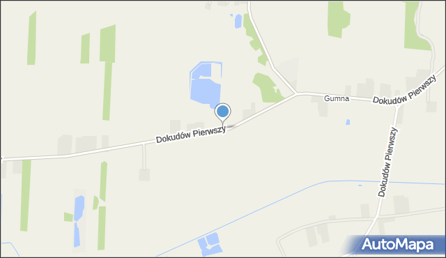 Dokudów Pierwszy, Dokudów Pierwszy, mapa Dokudów Pierwszy
