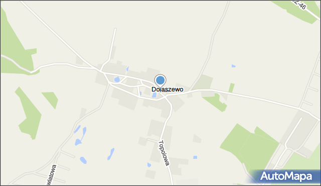 Dolaszewo, Dolaszewo, mapa Dolaszewo