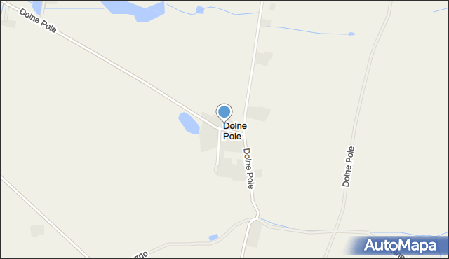 Dolne Pole gmina Kaźmierz, Dolne Pole, mapa Dolne Pole gmina Kaźmierz