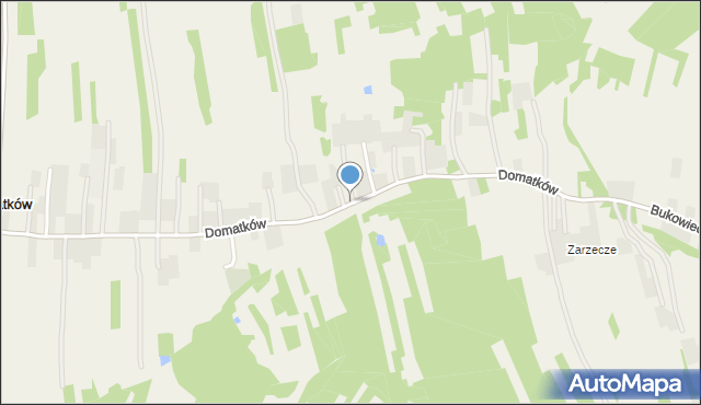 Domatków, Domatków, mapa Domatków