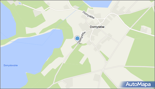 Domysłów, Domysłów, mapa Domysłów
