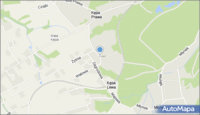 Kozy powiat bielski, Dobra, mapa Kozy powiat bielski