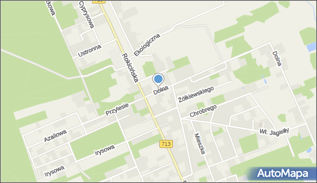 Kraszew gmina Andrespol, Dolna, mapa Kraszew gmina Andrespol