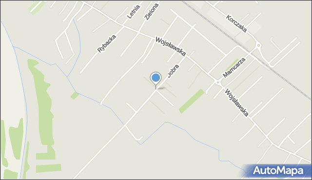 Mielec, Dobra, mapa Mielca