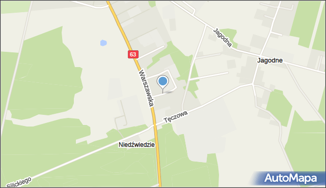 Pisz, Dobra, mapa Pisz