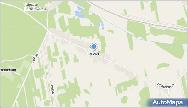 Rudka gmina Mrozy, Dobra, mapa Rudka gmina Mrozy