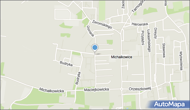 Siemianowice Śląskie, Domina Czesława, ks. bp., mapa Siemianowice Śląskie