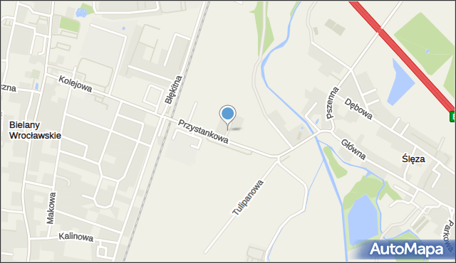 Ślęza, Dobra, mapa Ślęza