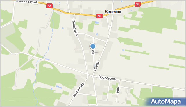 Stromiec, Dolna, mapa Stromiec