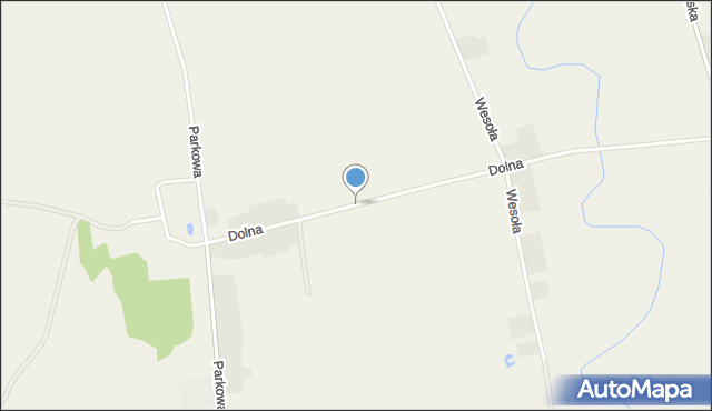 Szychowice Nowe, Dolna, mapa Szychowice Nowe