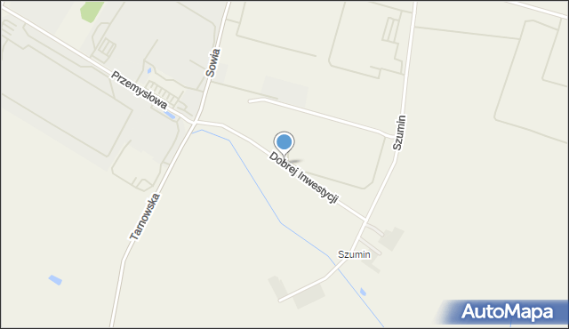 Tarnowo Podgórne, Dobrej Inwestycji, mapa Tarnowo Podgórne