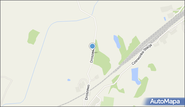 Droszewo, Droszewo, mapa Droszewo