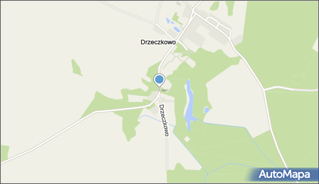 Drzeczkowo, Drzeczkowo, mapa Drzeczkowo