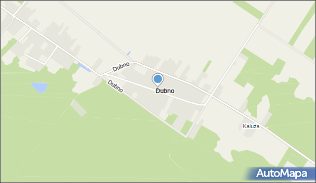 Dubno, Dubno, mapa Dubno