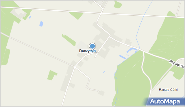 Duczymin, Duczymin, mapa Duczymin