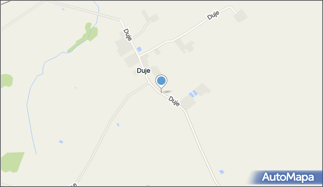 Duje, Duje, mapa Duje