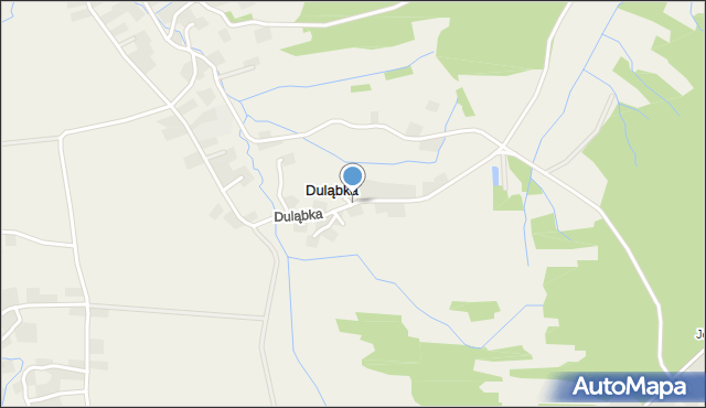 Duląbka, Duląbka, mapa Duląbka