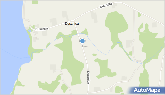 Dusznica, Dusznica, mapa Dusznica