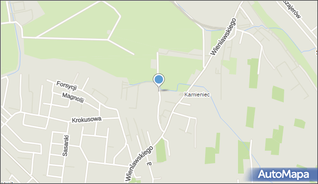 Rzeszów, Dunikowskiego Ksawerego, mapa Rzeszów