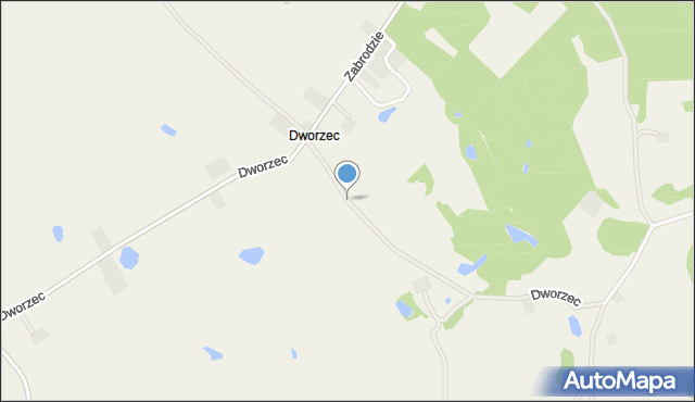 Dworzec, Dworzec, mapa Dworzec