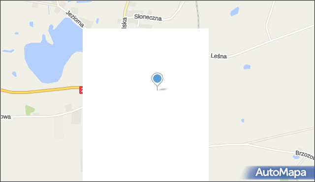 Mąkowarsko, Dworcowa, mapa Mąkowarsko