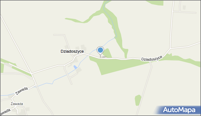 Dziadoszyce, Dziadoszyce, mapa Dziadoszyce