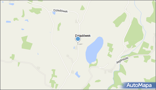 Dziadówek, Dziadówek, mapa Dziadówek