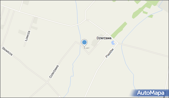 Dzierżawa, Dzierżawa, mapa Dzierżawa