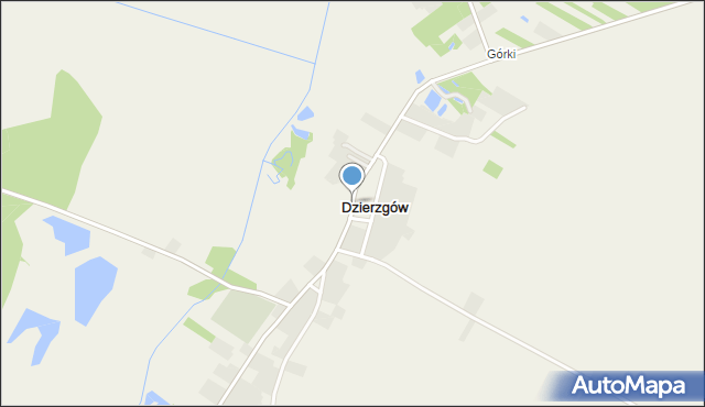 Dzierzgów gmina Radków, Dzierzgów, mapa Dzierzgów gmina Radków