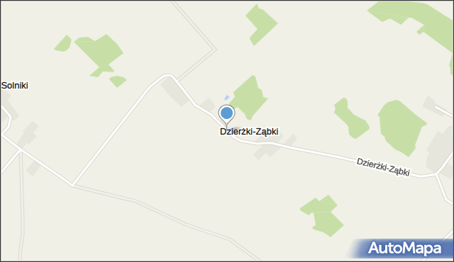 Dzierżki-Ząbki, Dzierżki-Ząbki, mapa Dzierżki-Ząbki