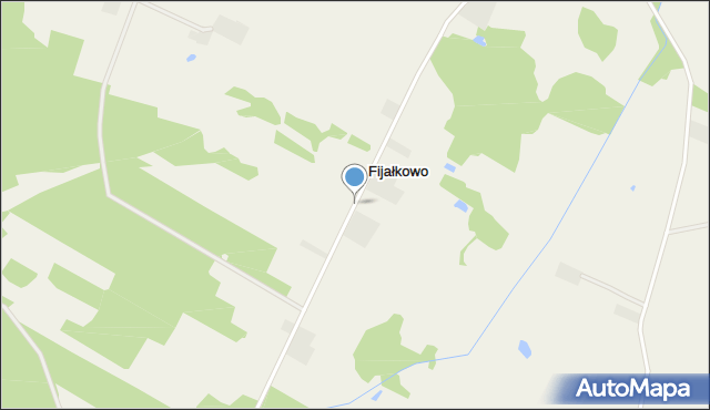 Fijałkowo, Fijałkowo, mapa Fijałkowo