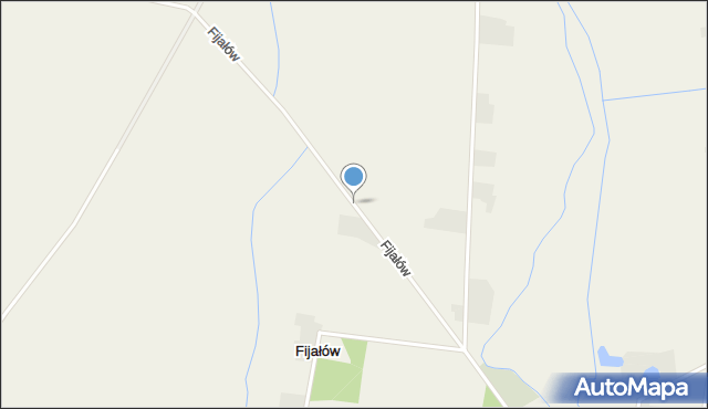 Fijałów, Fijałów, mapa Fijałów