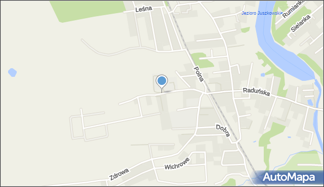 Juszkowo, Firmowa, mapa Juszkowo