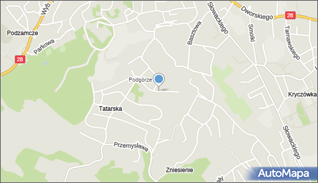 Przemyśl, Fischera Karola Józefa, bp., mapa Przemyśla