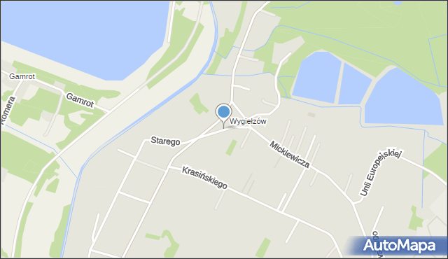 Chełmek powiat oświęcimski, Fredry Aleksandra, mapa Chełmek powiat oświęcimski