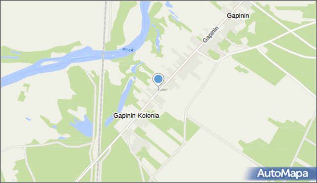 Gapinin-Kolonia, Gapinin-Kolonia, mapa Gapinin-Kolonia