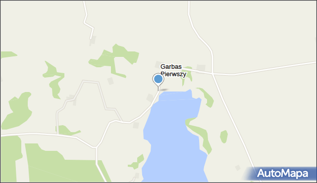 Garbas Pierwszy, Garbas Pierwszy, mapa Garbas Pierwszy
