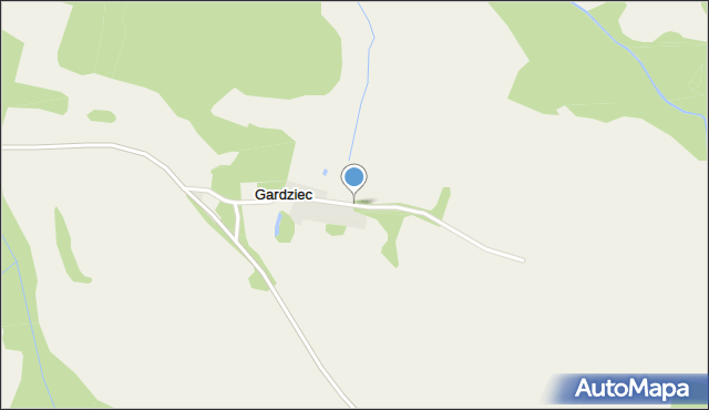 Gardziec, Gardziec, mapa Gardziec