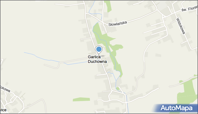 Garlica Duchowna, Garlica Duchowna, mapa Garlica Duchowna