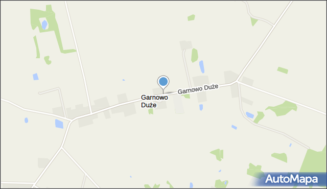 Garnowo Duże, Garnowo Duże, mapa Garnowo Duże