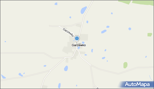 Garzewko, Garzewko, mapa Garzewko