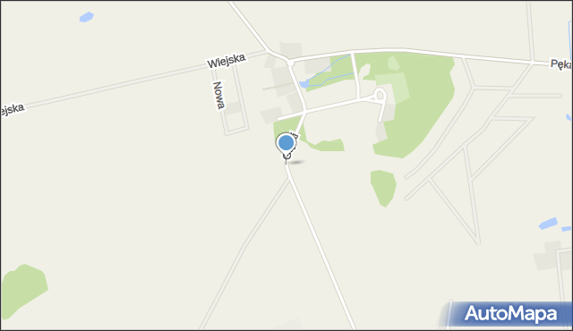Gąski gmina Mielno, Gąski, mapa Gąski gmina Mielno