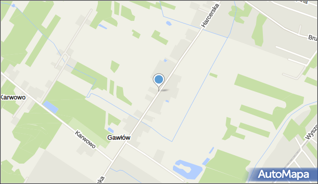 Gawłów gmina Sochaczew, Gawłów, mapa Gawłów gmina Sochaczew