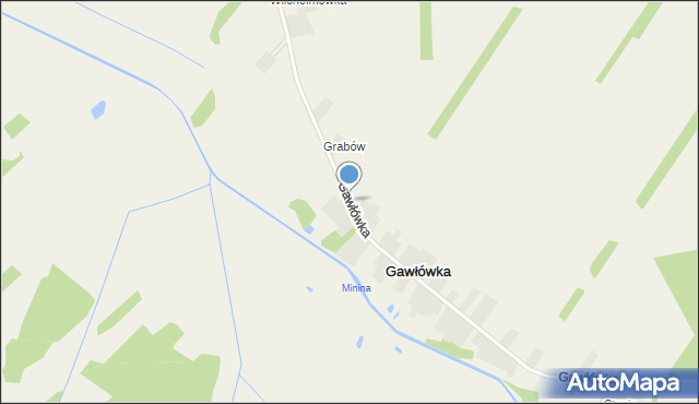 Gawłówka, Gawłówka, mapa Gawłówka