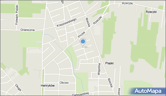 Ostrowiec Świętokrzyski, Gałczyńskiego Konstantego Ildefonsa, mapa Ostrowiec Świętokrzyski